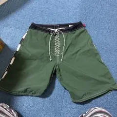 PUNK mouse pants ショートパンツ グリーン レースアップ 日本製のサムネイル