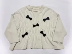 p.premier ピードットプルミエ　ロンT 90 リボン　女の子