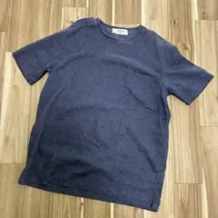 【美品】グリーンレーベルリラクシング 半袖 M リネン混　日本製のサムネイル