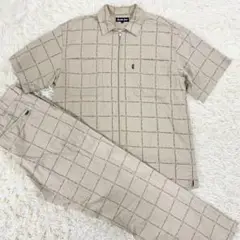 良品　チョコレートジーザス　セットアップ　ワークシャツ　ワークパンツ
