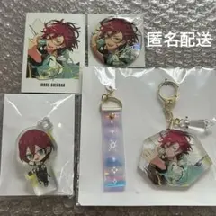 七種 茨　あんスタ　9周年　ぱしゃっつ　缶バッジ　チャーム　キーホルダー