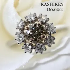KASHIKEY カシケイ K18BG ブラウンダイヤリング0.4ct #11 - メルカリ