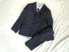 【美品】スーツ 男の子 130 ブレザー フォーマル セレモニー 卒園式 入学式