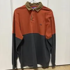 the north face purple label ラガーシャツ