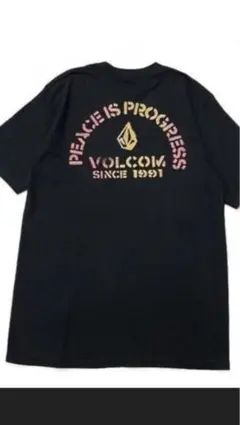 ボルコム 半袖 Tシャツ スケート ストーンロゴ(L)黒 250617