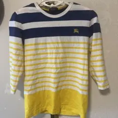 BURBERRY BLACK LABEL 七分袖 Tシャツ M
