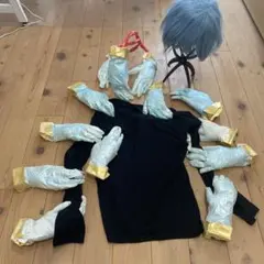 ヒロアカ 死柄木弔 コスプレ 衣装 ウィッグ 手