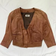 O0's vintage BIGI 本革 レザージャケット y2k グランジ
