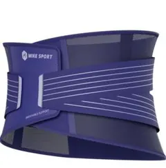 特価❣️腰サポーター ベルト薄型 腰コルセット 取り外し可能加圧ベルト 2WAY仕