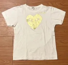 COMME des GARÇONS PLAY ゴールドハート Tシャツ Lサイズのサムネイル