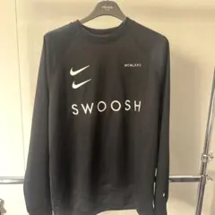 NIKE ダブルスウッシュ スウェット ブラック Lのサムネイル