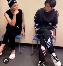 BE:FIRST JUNON着 adidas マンチェスター ジャージ L - メルカリ