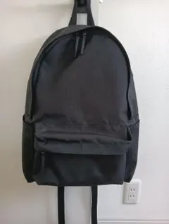 無印良品 肩の負担を軽くする 撥水リュック ブラック