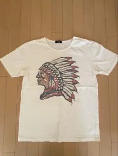SPINNS インディアンヘッドプリント Tシャツ Mのサムネイル
