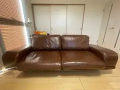 【超美品】ACTUS Five by Five 3350本革ソファ