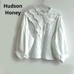 Hudson Honey しまむら フリルブラウス Lサイズ 大人可愛い