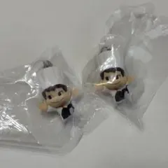 ペコちゃんガチャガチャ　ポコちゃん２セット