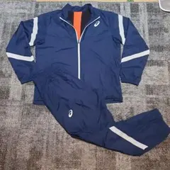 asics ウインドブレーカー 上下【XXXL】