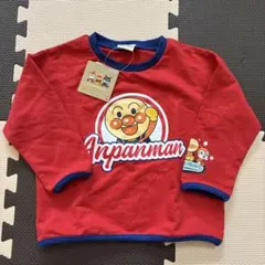 アンパンマン 長袖Tシャツ 赤