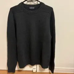 LANDS'END 90s ブラック　ニット