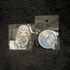 学園アイドルマスター 葛城リーリヤ グリッター缶バッジ ミニアクリルスタンド