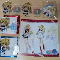 スイパラ 立伝都々 ミニアクスタ ポストカード 海の家 マリンルック みたらし団