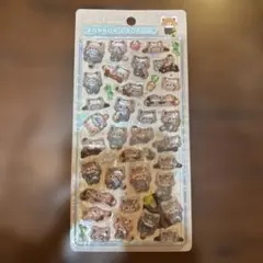 クリスマスセール　ボンボンドロップシール　レッサーパンダ　神戸動物王国