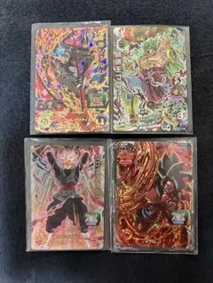 ドラゴンボールヒーローズ まとめ売り 4枚セット 破壊王ブロリー 旧弾SEC他のサムネイル