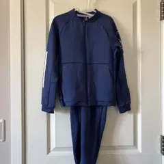 adidas ネイビー ジャージ 140