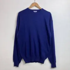 80s montbell ニットセーター ロイヤルブルー VINTAGE 日本製