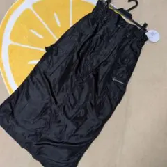 新品　LASUD 黒 カーゴスカート スコットクラブ系列　ヤマダヤ