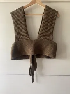 LOWRYS FARM ニットビスチェ