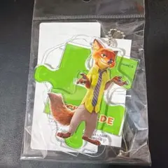 ズートピア　ニック　アクリルスタンドキーホルダー