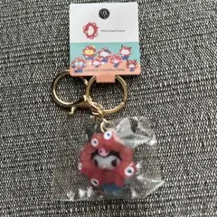 サンリオ　ミャクミャク クリアキーホルダー　クロミ
