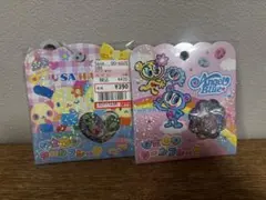 ウサハナ・エンジェルブルー　おはじきシールフレーク