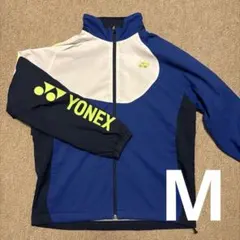 YONEX ジップアップジャケット 青/白/紺