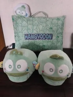 ハンギョドン ぬいぐるみスリッパ マスコット枕 ドンキ限定2点セット
