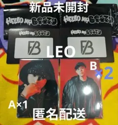BE:FIRST オンラインくじ LEO トレカ+メッセージカード ABBセット