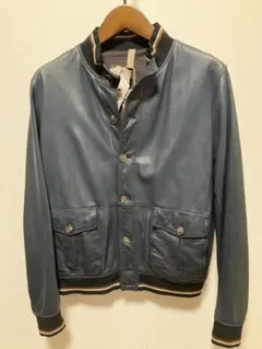 【未使用品】【Delan】レザージャケット 52