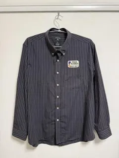 ANTIGUA XL ストライプ長袖シャツ