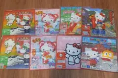 ハローキティ　ご当地限定　プチタオル　8枚セット　まとめ