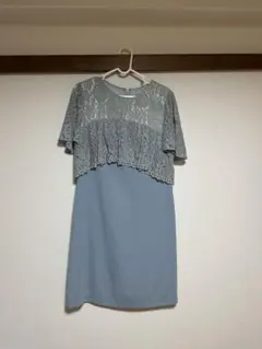 ロペピクニック　フォーマル　パーティドレス　水色　36サイズ
