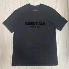 FOG ESSENTIALS FEAR OF GOD Tシャツ ブラック 黒 Ｌ