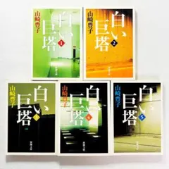白い巨塔 山崎豊子 全5巻 全巻セット 新潮文庫