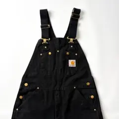ルンパッパ様 専用】カーハート オーバーオール ブラック ダブルニー