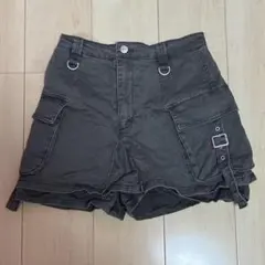 Y2K ショートパンツ スカート MURUA グレー