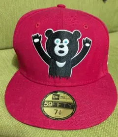 ワンダフルデザインワークス × NEW ERA ニューエラ 赤 キャップのサムネイル