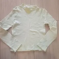 ZARA 薄い黄色 フリル裾 長袖カットソー 11-12歳　152