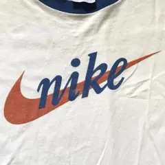 NIKE vintage 80s オレンジタグ 七分袖 ラグラン Tシャツ M - メルカリ