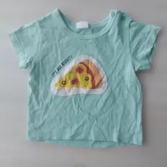 SIMPLE FREE ピザ柄 半袖Tシャツ 80cmのサムネイル